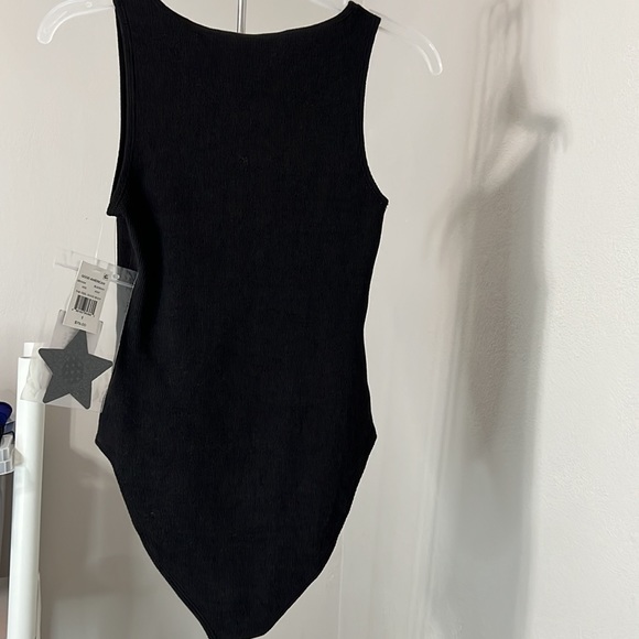 NWT Good American The Feel Good Bodysuit Black Size S - Picture 12 of 12